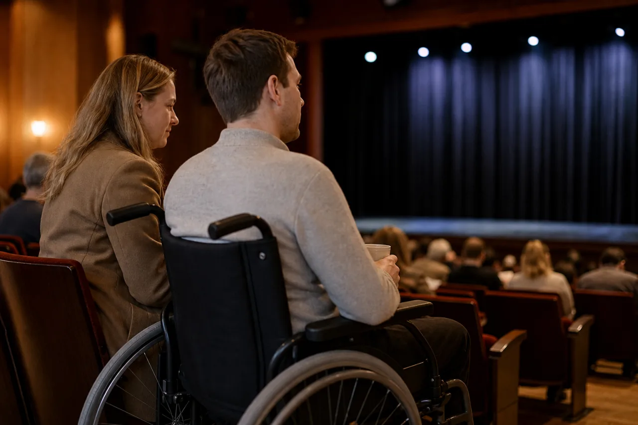 Tillgänglighet på teater – rullstol, hörslinga och syntolkning