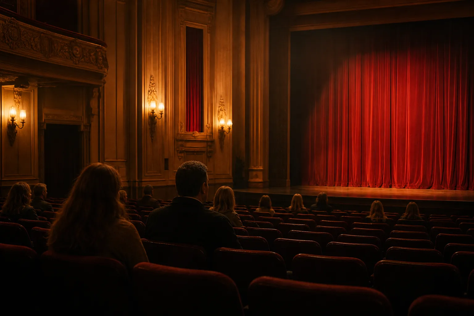 Teaterscener i Sverige – stämningsbild